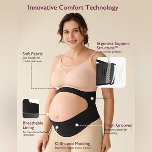 MomCozy Belly Band - Black